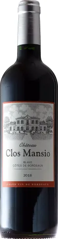 AOC Blaye Clos Mansio 2018