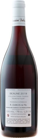 Beaune Rouge Blanche Fleur 2019