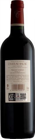 Château Balac Haut Médoc 2018